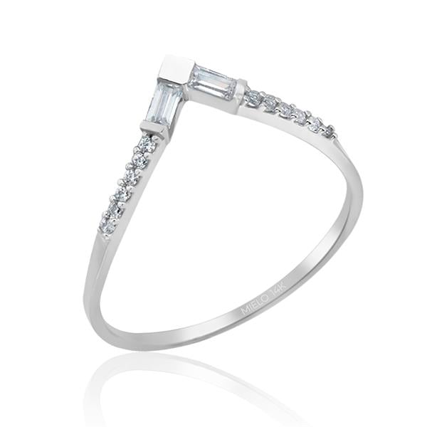 14 Ayar Altın Baget Linaa Yüzük