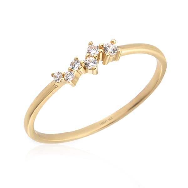 14 Ayar Altın Çıtır Yüzük