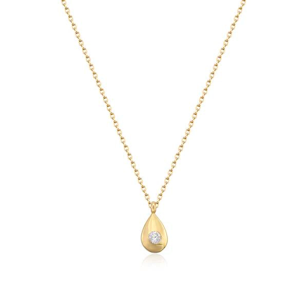 14 Ayar Altın Damla Çıtır Kolye