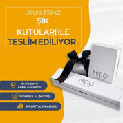14 Ayar Altın Delgada Taşlı Üçgen Tek Küpe