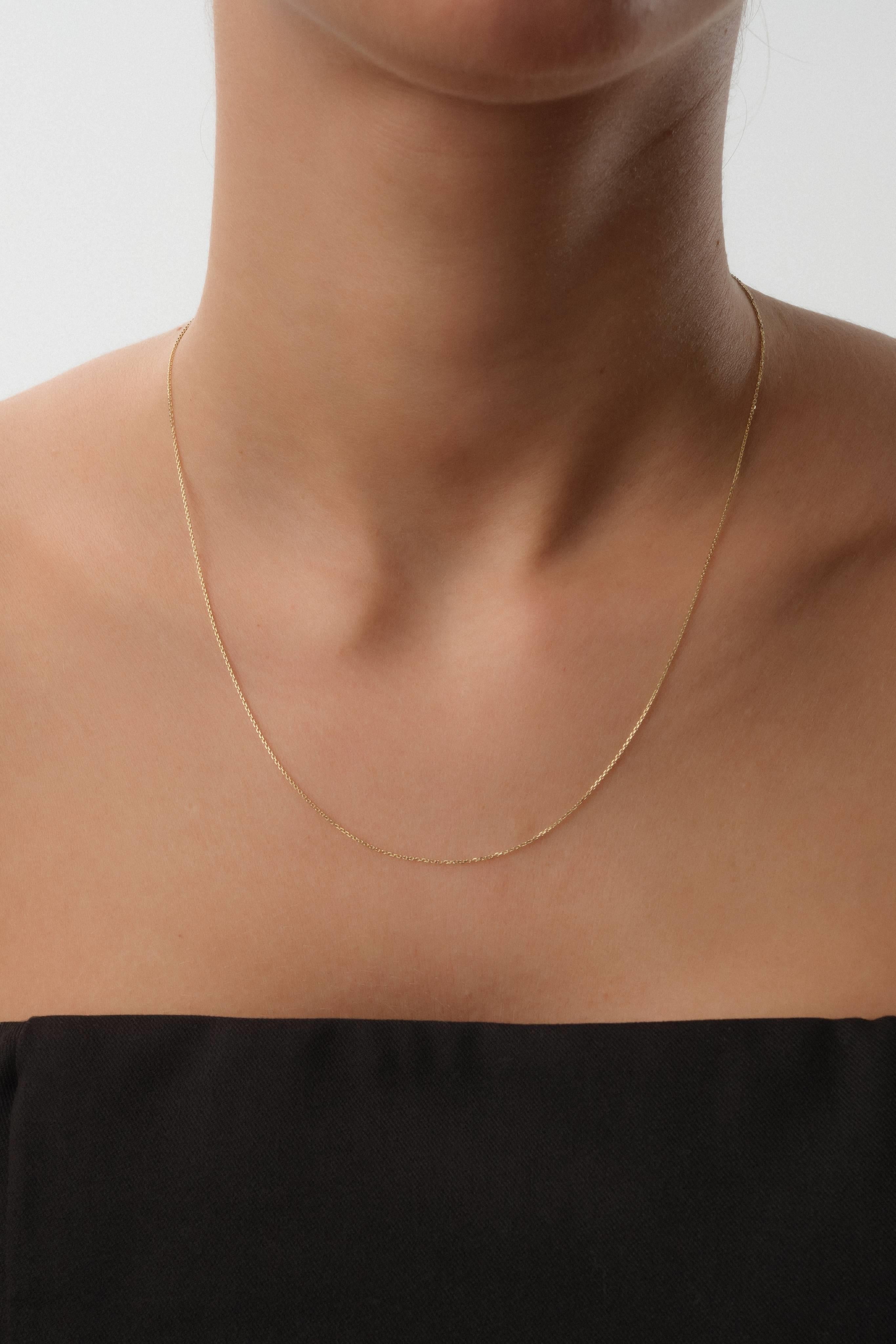 14 Ayar Altın Forse Zincir Kolye