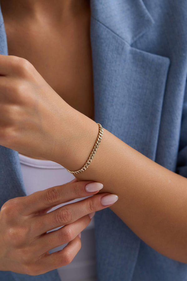 14 Ayar Altın Gurmet Bileklik