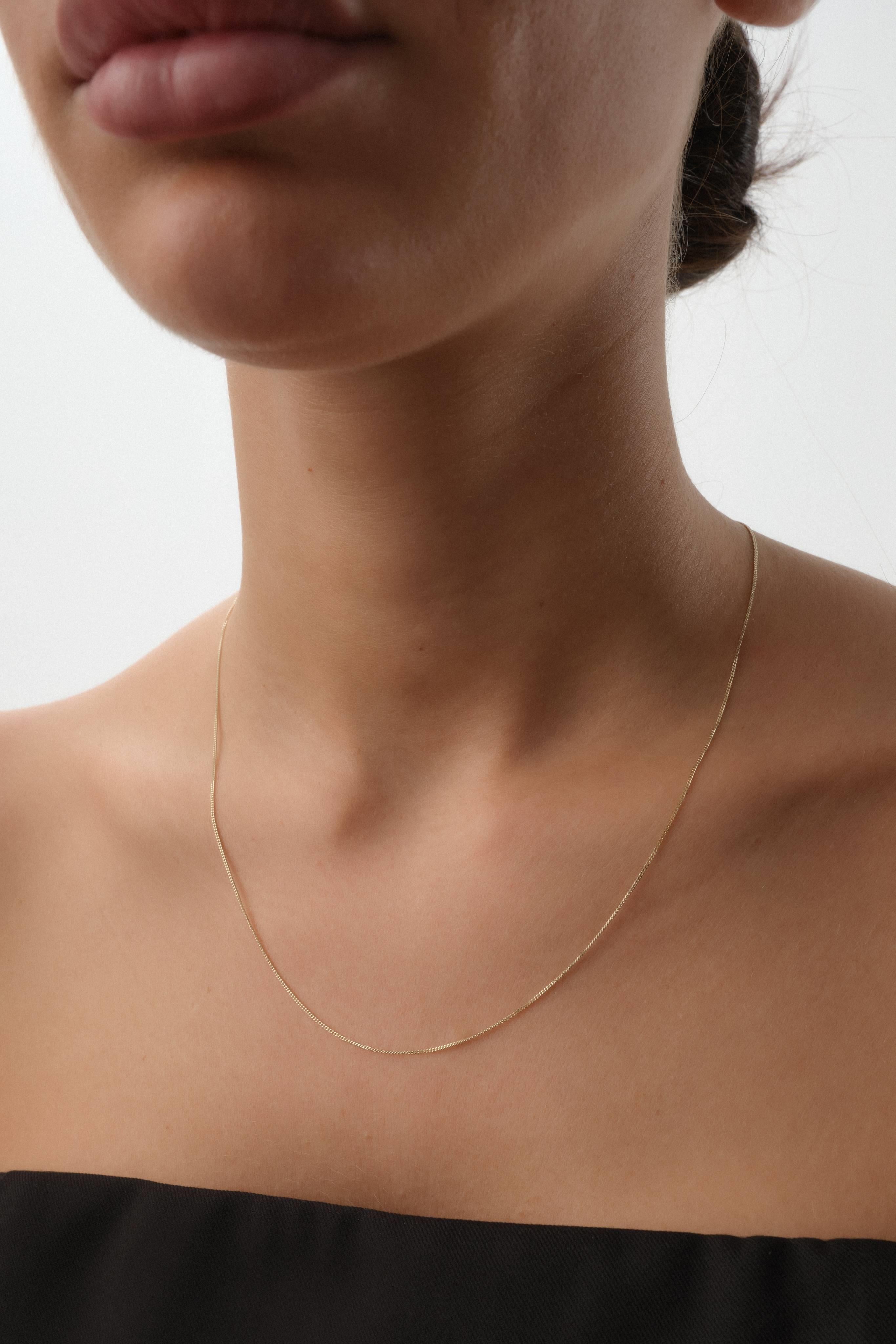 14 Ayar Altın Gurmet Zincir Kolye