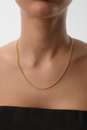 14 Ayar Altın Halat Zincir Kolye