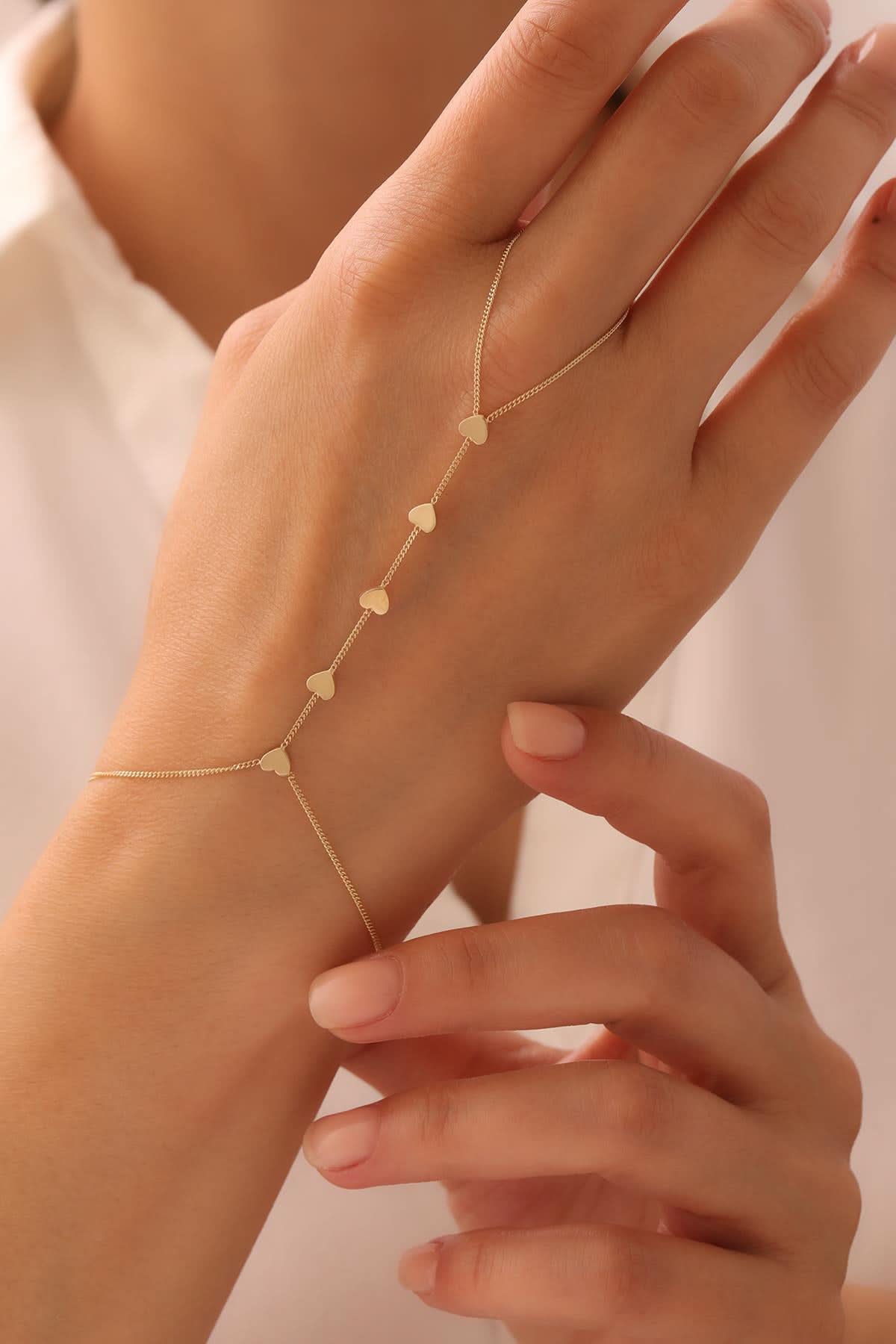 14 Ayar Altın Kalpli Şahmeran