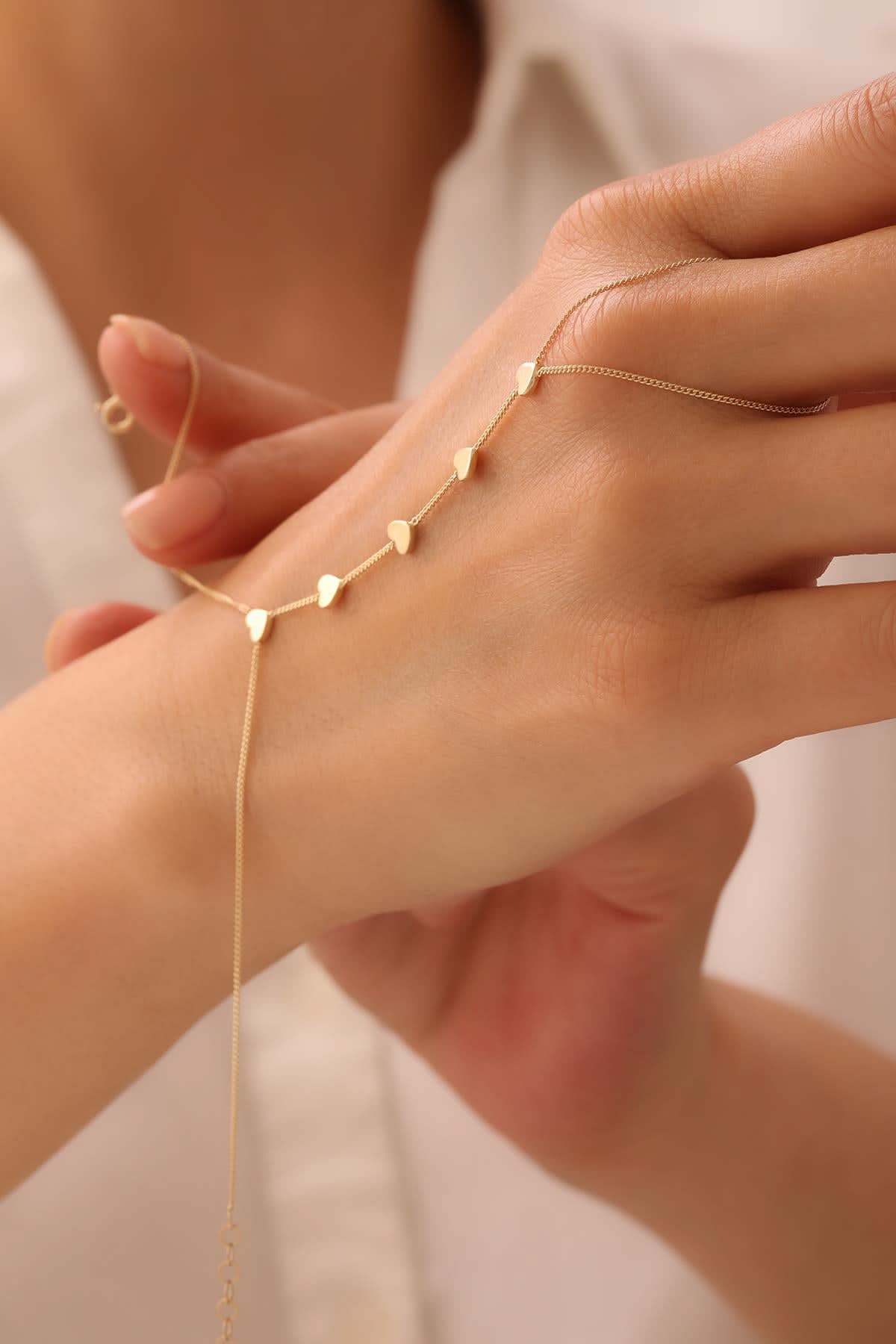 14 Ayar Altın Kalpli Şahmeran