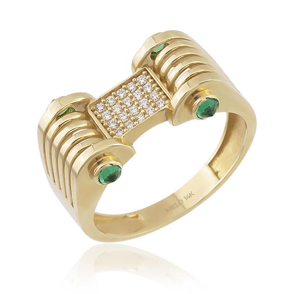 14 Ayar Altın Maria Yüzük