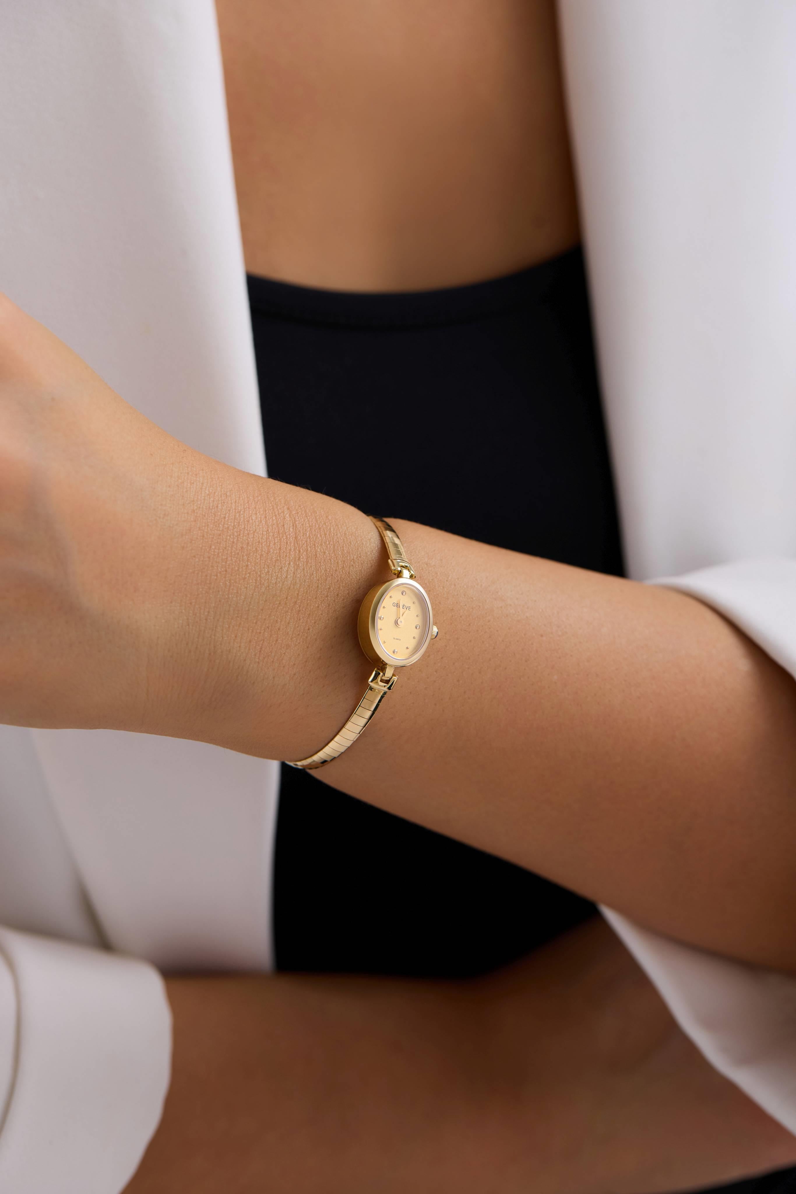 14 Ayar Altın Saat