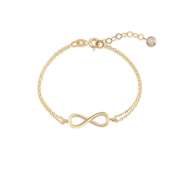 14 Ayar Altın Sonsuzluk Bileklik