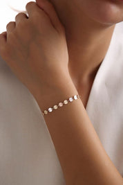 14 Ayar Altın Tasarım Bileklik - Bahar Koleksiyonu