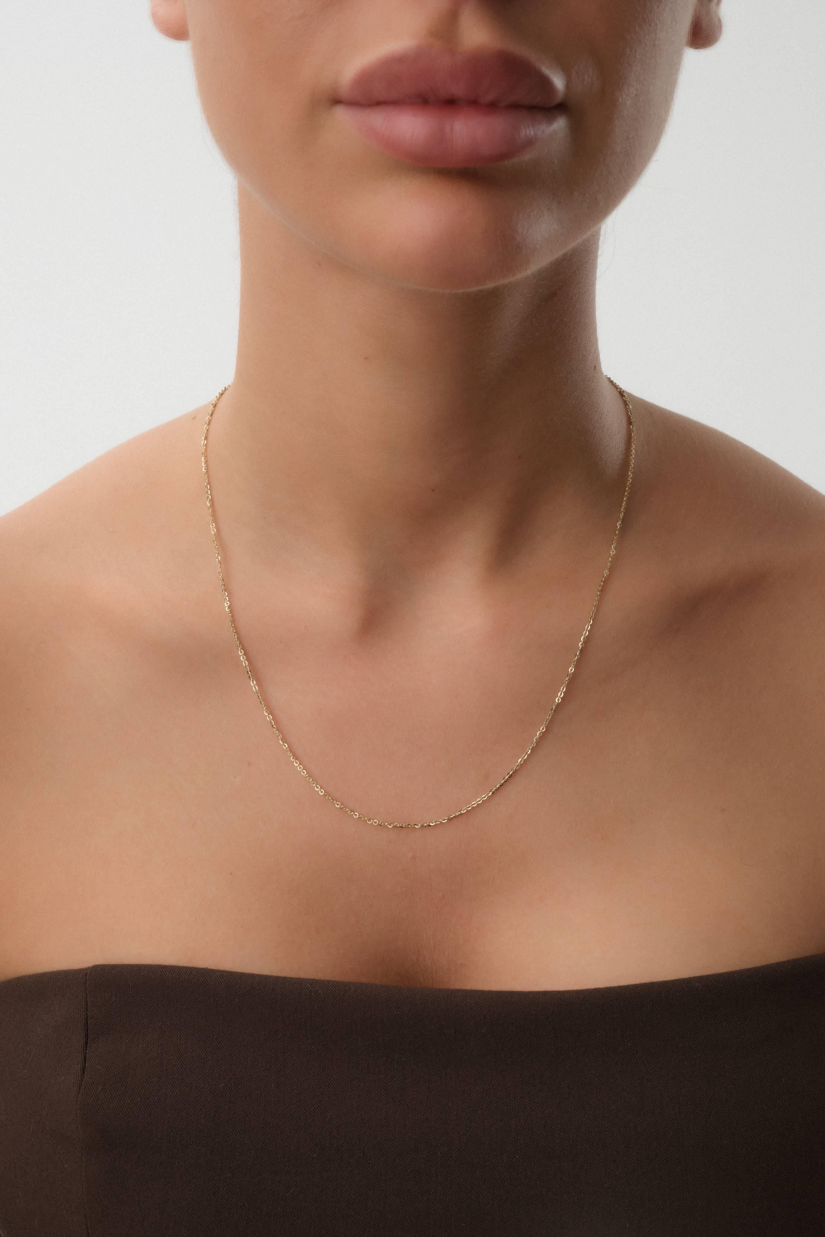 14 Ayar Altın Zincir Kolye