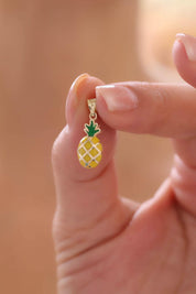 14 Ayar Ananas Altın Kolye Ucu