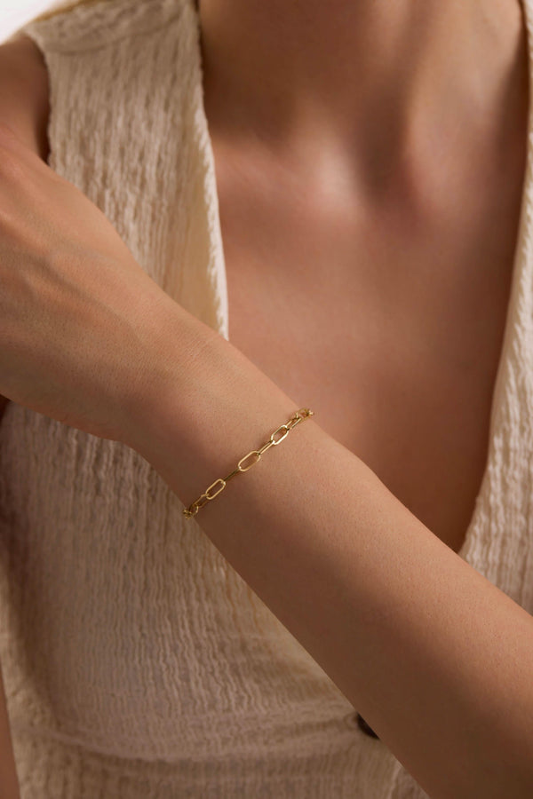 14 Ayar Ataç Altın Bileklik (3.65 mm)