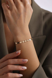 14 Ayar Badem Altın Bileklik