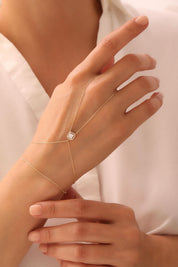 14 Ayar Baget Taşlı Altın Şahmeran