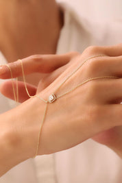 14 Ayar Baget Taşlı Altın Şahmeran