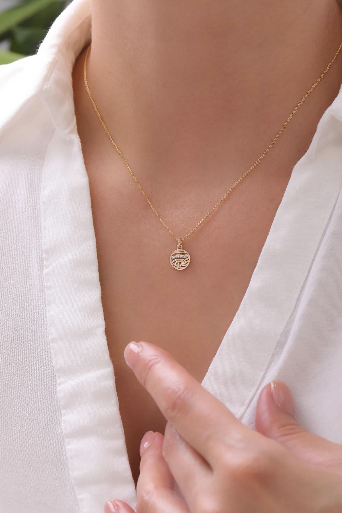 14 Ayar Balık Altın Kolye Ucu