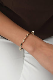 14 Ayar Burgu Altın Kelepçe