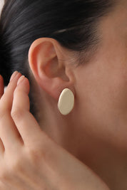 14 Ayar Damla Altın Küpe