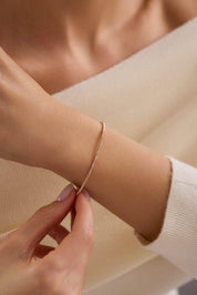 14 Ayar Dorika Altın Kelepçe (Tüm Renkler)