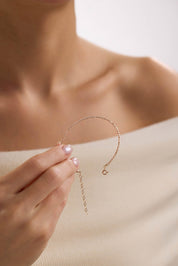 14 Ayar Dorika Altın Kelepçe (Tüm Renkler)