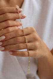 14 Ayar Dorikalı Altın Bileklik