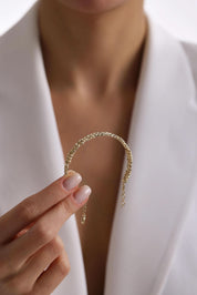 14 Ayar Dorikalı Kelepçe Altın Bilezik