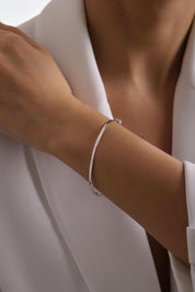 14 Ayar Düz Kelepçe Altın Bilezik