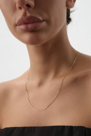 14 Ayar Forse Altın Zincir Kolye