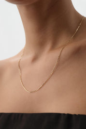 14 Ayar Forse Altın Zincir Kolye