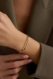 14 Ayar Gurmet Model Altın Bileklik