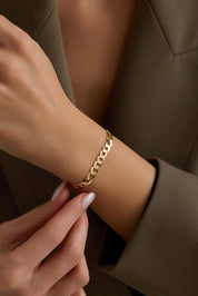 14 Ayar Gurmet Model Altın Bileklik