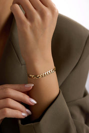 14 Ayar Gurmet Model Altın Bileklik