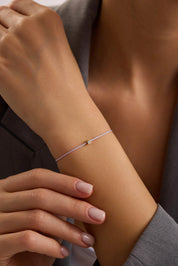 14 Ayar İpli Minimal Altın Bileklik