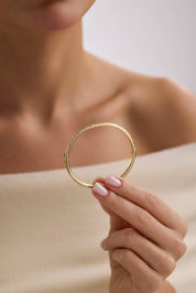 14 Ayar Kalemli Altın Kelepçe