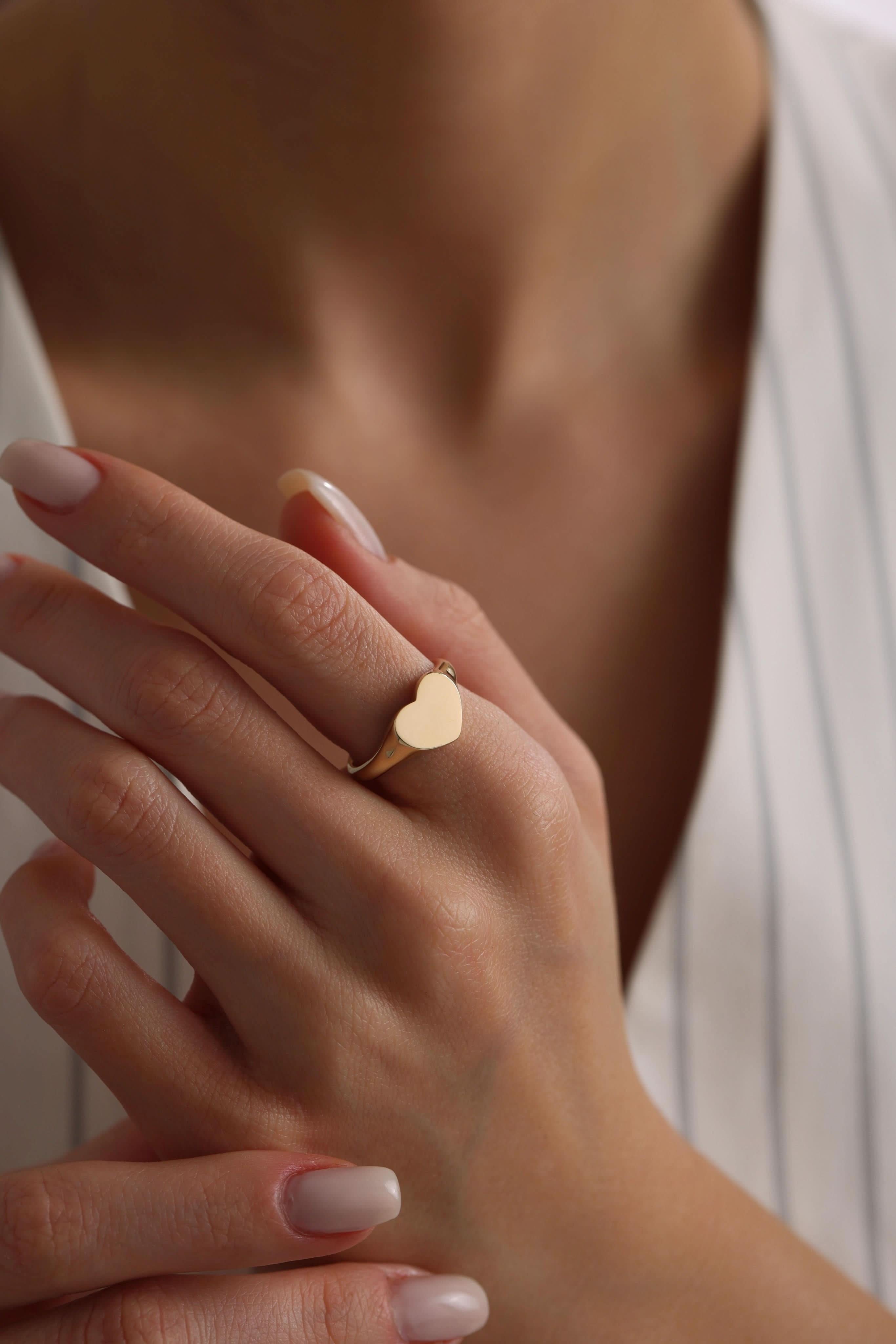 14 Ayar Kalpli Altın Yüzük