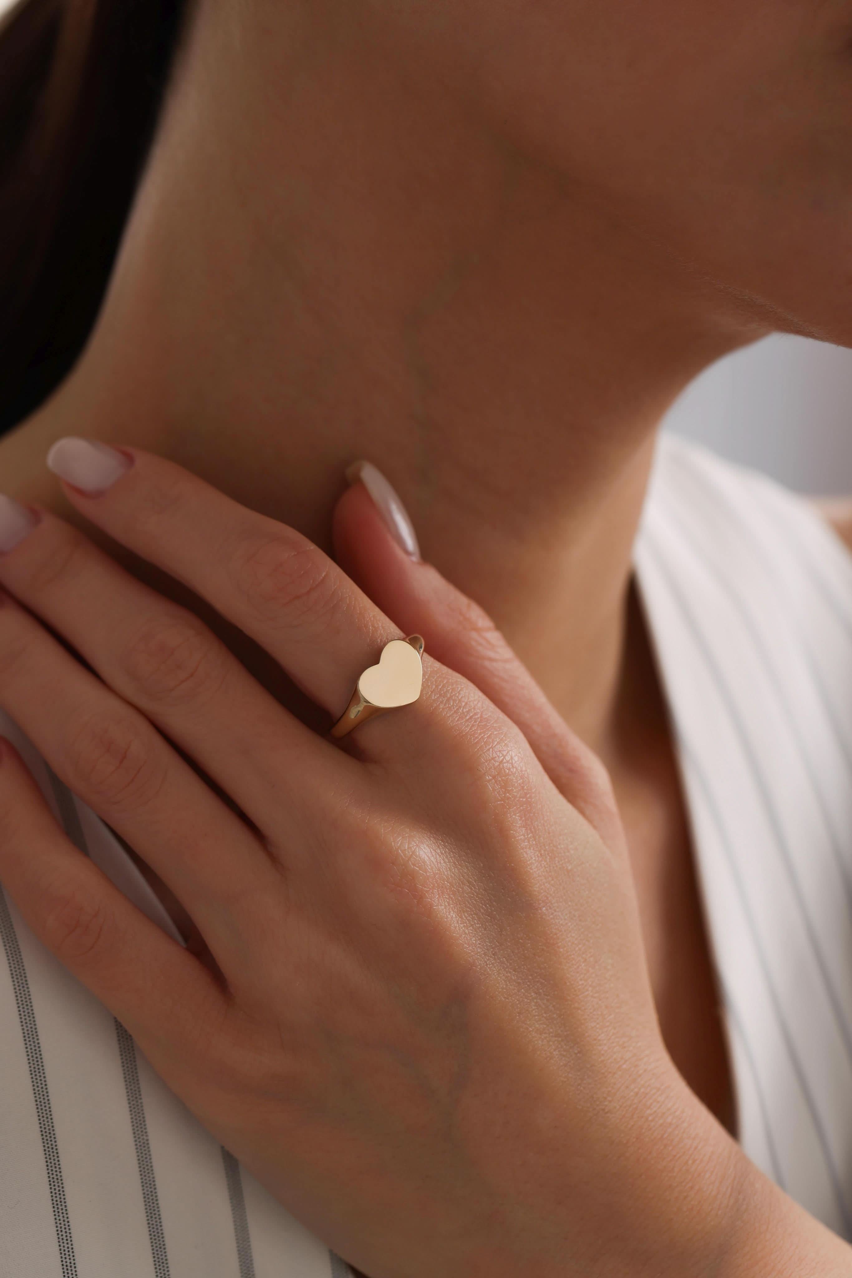 14 Ayar Kalpli Altın Yüzük