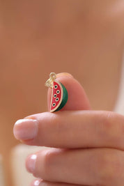 14 Ayar Karpuz Altın Kolye Ucu