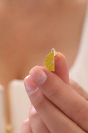 14 Ayar Limon Altın Kolye Ucu