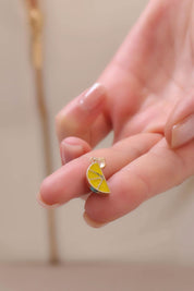 14 Ayar Limon Altın Kolye Ucu