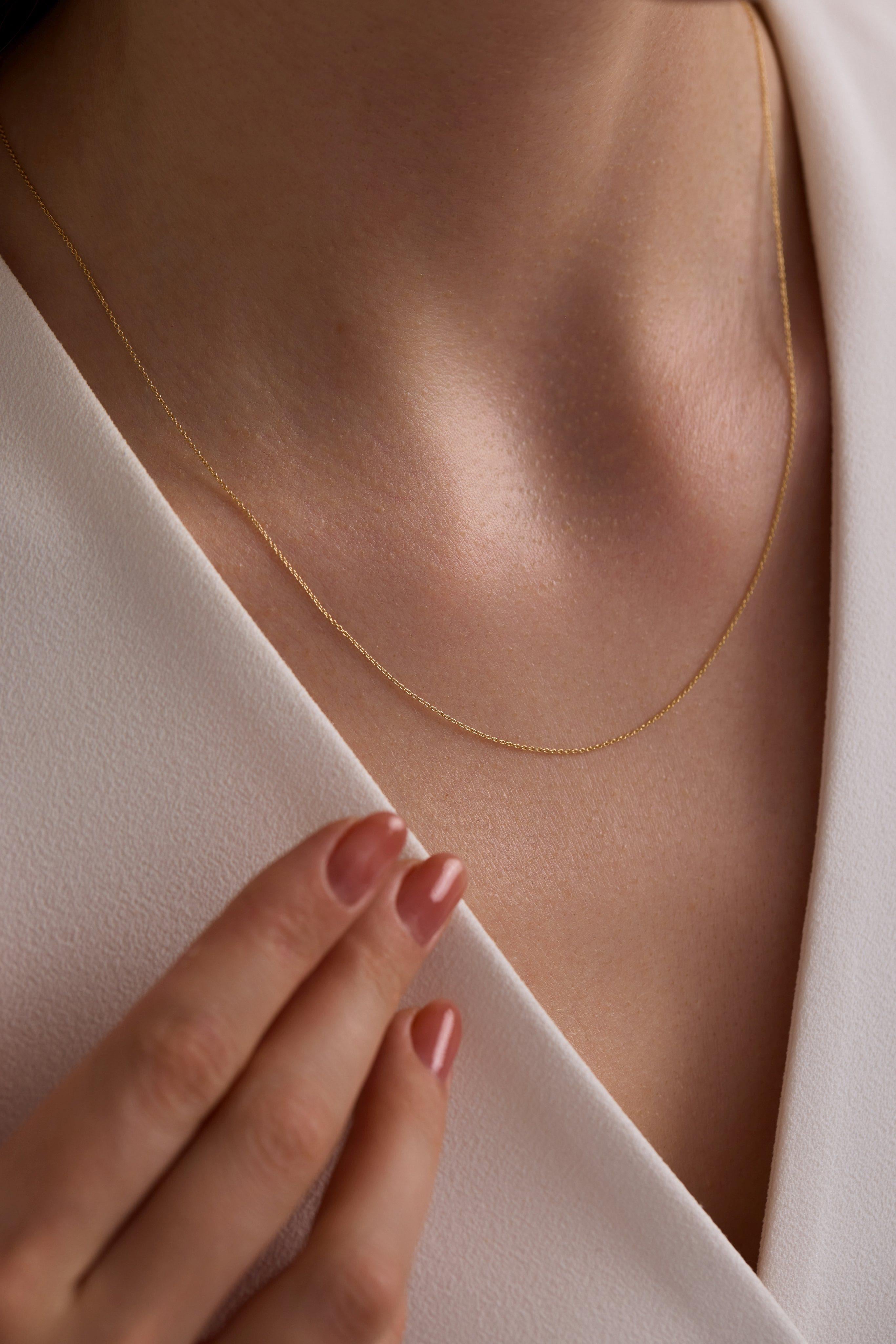 14 Ayar Minimal Forse Zincir