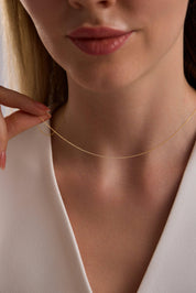 14 Ayar Minimal Forse Zincir