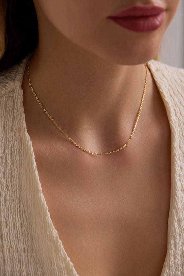 14 Ayar Nonna Altın Zincir Kolye (1.90 mm)