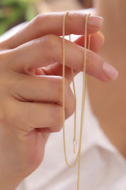 14 Ayar Popcorn Zincir Altın Kolye