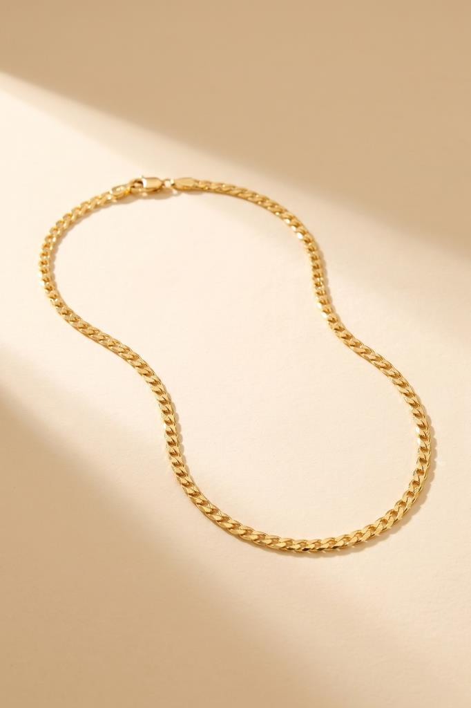 14 Ayar Pullu Altın Zincir Kolye (2.60 mm)