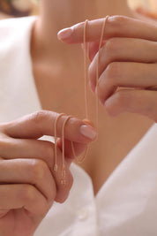 14 Ayar Rose Popcorn Zincir Altın Kolye