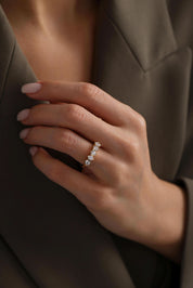 14 Ayar Sarı Beştaş Altın Yüzük