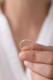 14 Ayar Taşlı Altın Yüzük