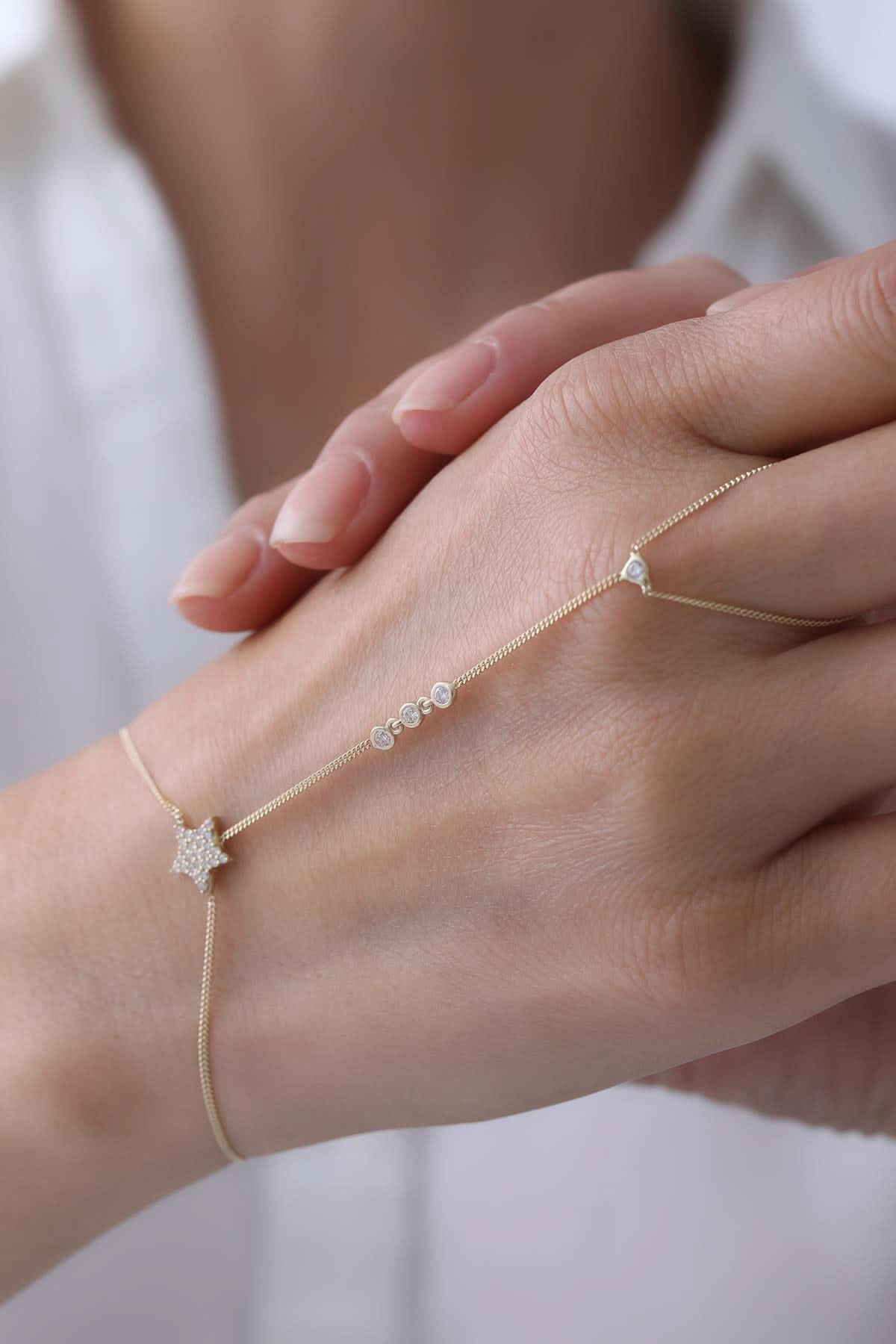 14 Ayar Yıldız Altın Şahmeran