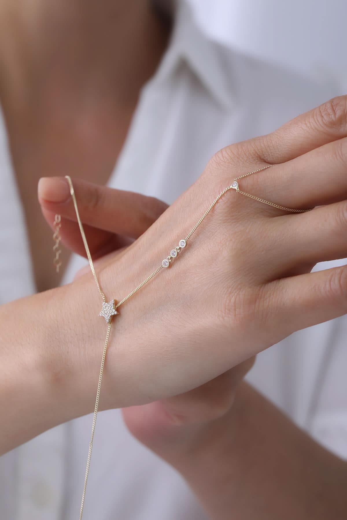 14 Ayar Yıldız Altın Şahmeran